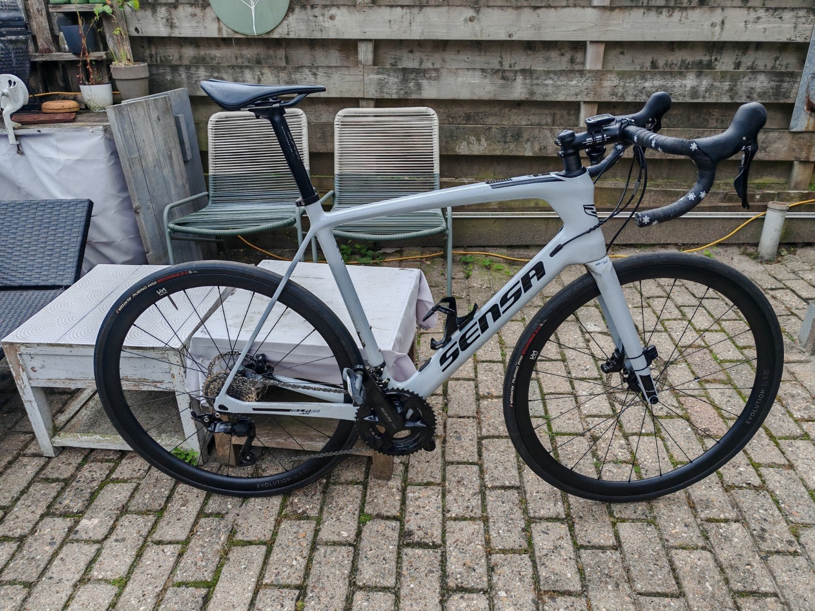 Sensa Giulia G3 Carbon 2025 maat XL(60cm), Fietsen en Brommers, Fietsen | Racefietsen, Carbon, Zo goed als nieuw, 57 tot 61 cm
