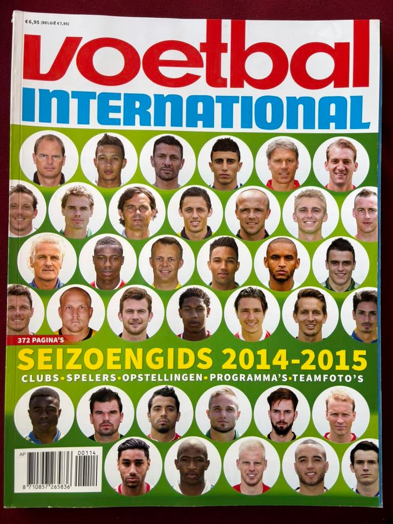 Seizoengids 2014-2015 Voetbal International / Vi, Verzamelen, Ophalen of Verzenden, Zo goed als nieuw, Overige binnenlandse clubs