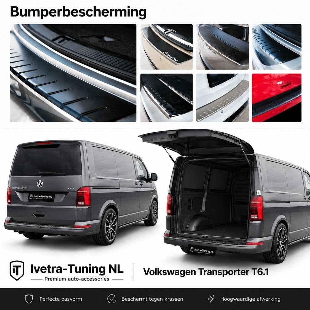 Bumperbeschermer Volkswagen Transporter T6.1 [2019+], Verzenden, Ivetra-Tuning NL, Info@ivetra-tuning.nl | www.ivetra-tuning.nl