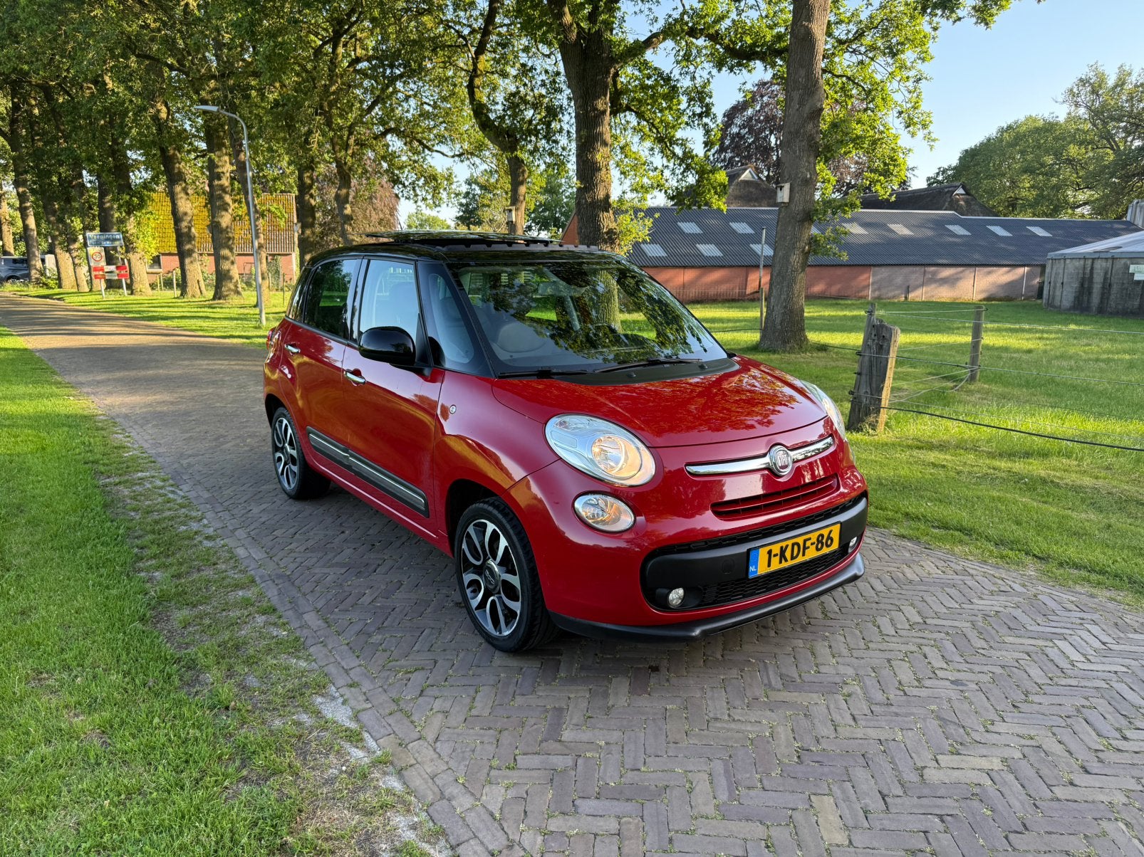 Fiat 500L 0.9 Lounge, Auto's, Fiat, Stof, Euro 6, Automatische klimaatregeling, Origineel Nederlands