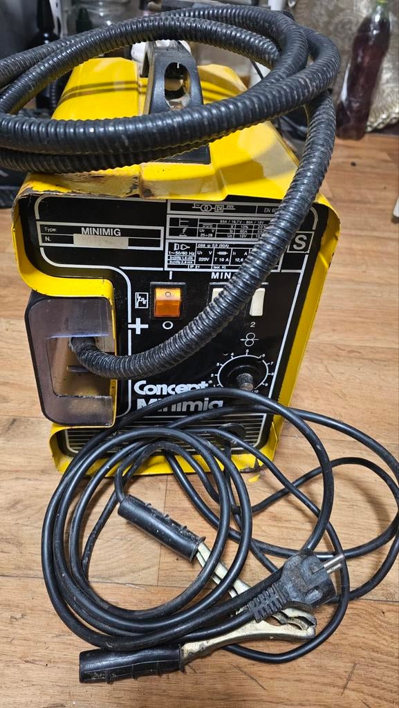 Concept MiniMIG MIG/MAG lasapparaat met draadtoevoer en gas, Ophalen, Co2