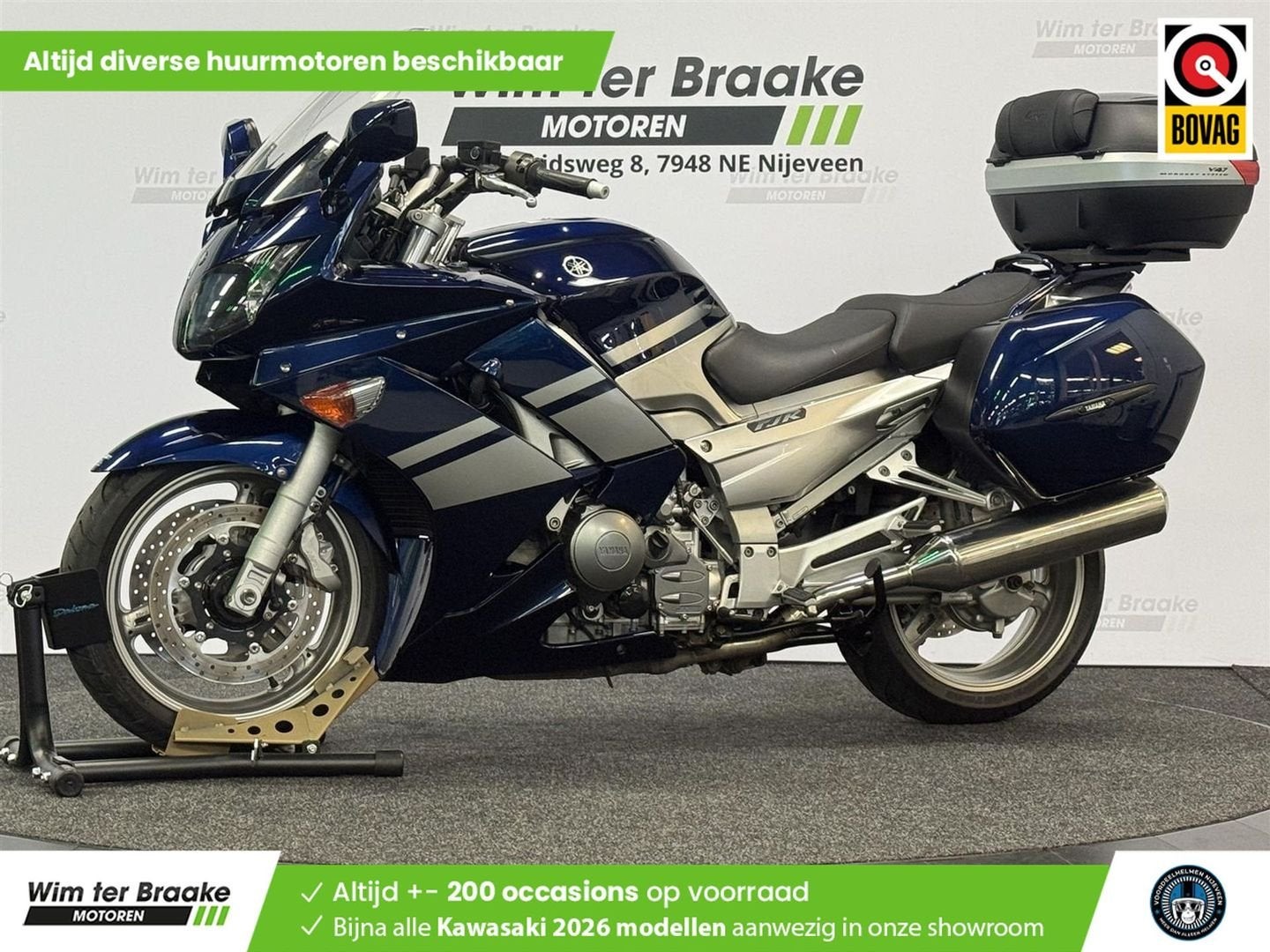 Yamaha FJR 1300 ABS (bj 2007) 62,334 km, Motoren, Motoren | Yamaha, 4 cilinders, Motorrijbewijs A, Bedrijf, Onbekend