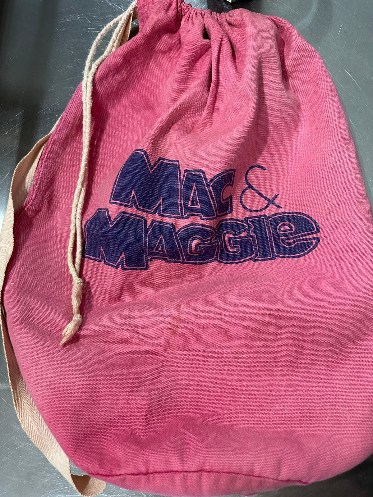 Mac & Maggie unisex schoudertas/strandtas, Ophalen of Verzenden, Gebruikt