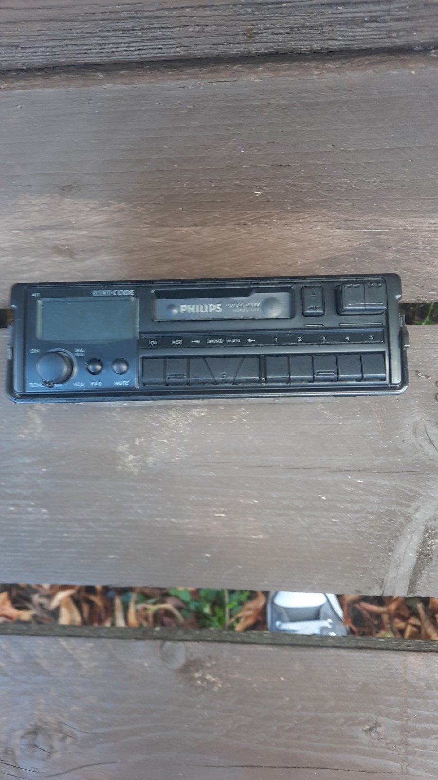Philips Autoradio Cassette Speler - Vintage Model, Ophalen of Verzenden