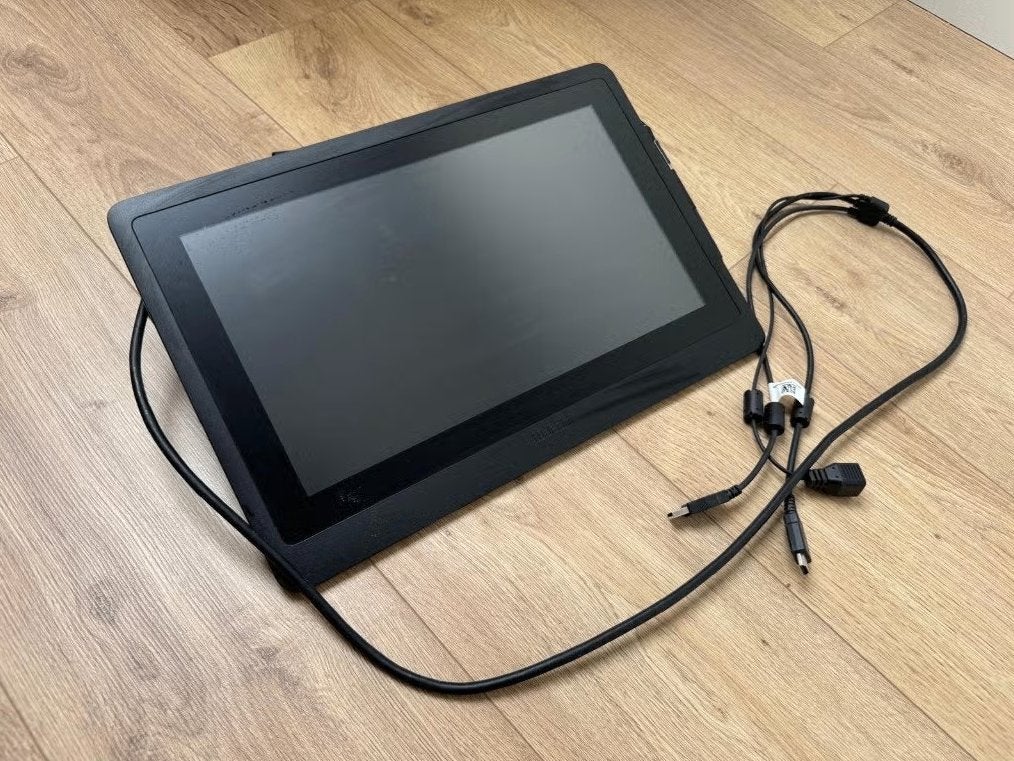 Wacom Cintiq 16 – 15,6 inch, Computers en Software, Gebruikt, Wacom Cintiq, Zollhof 11-15, 40221 Düsseldorf,, Ophalen of Verzenden