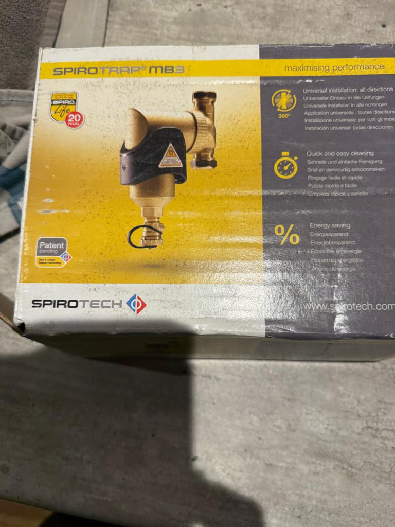 SpiroTech SpiroTrap MB3 vuilafscheider 22 mm nieuw, Ophalen of Verzenden, Nieuw, Overige typen