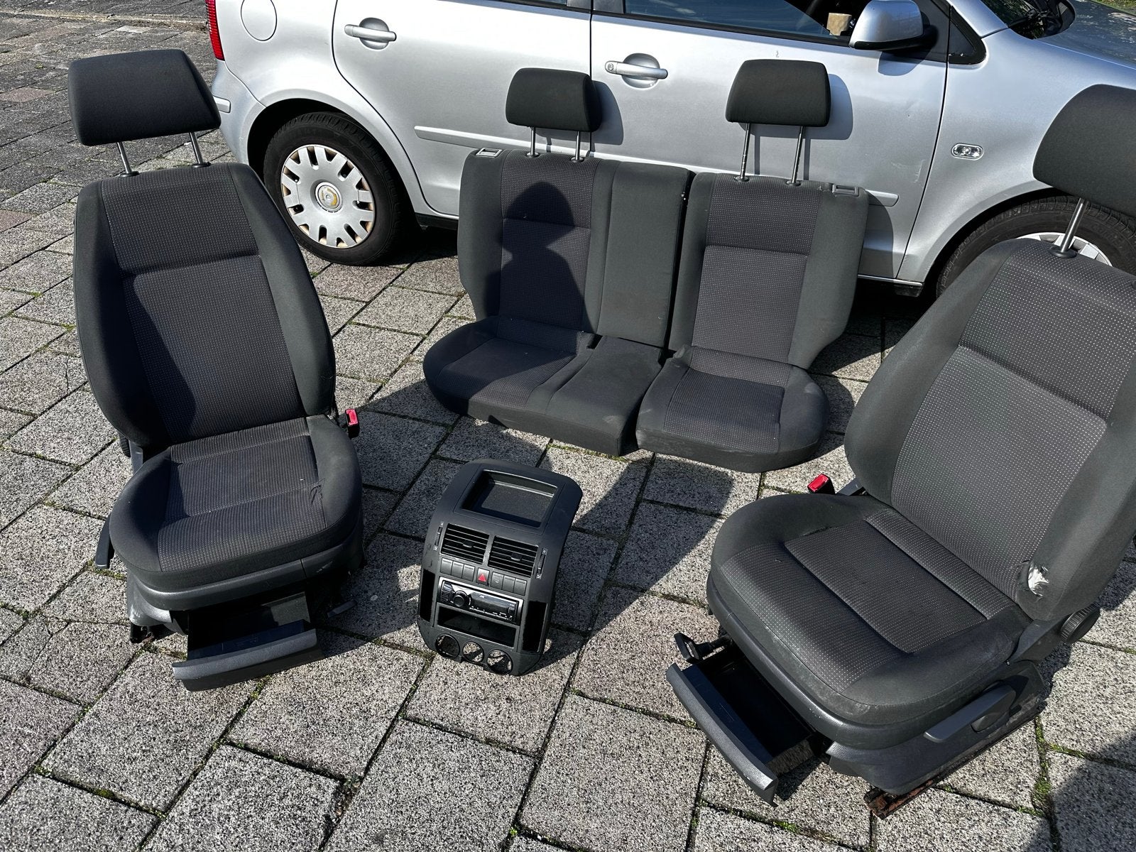 Interieur VW Polo R6 - Stoelen en Middenconsole, Ophalen of Verzenden, Gebruikt, Volkswagen