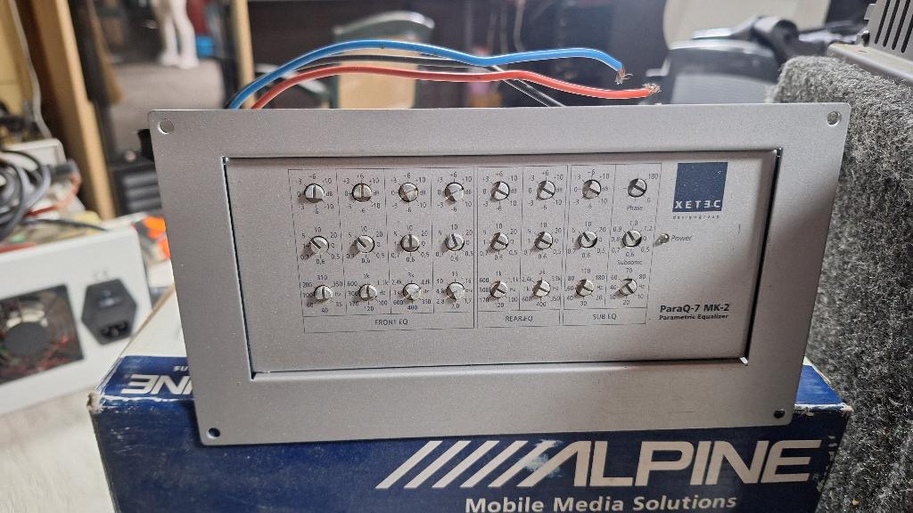 XETEC ParaQ-7 mk-z  EQUALIZER, Auto diversen, Autospeakers, Nieuw, Ophalen of Verzenden