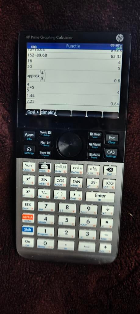 Hp Prime graphing calculator, Ophalen