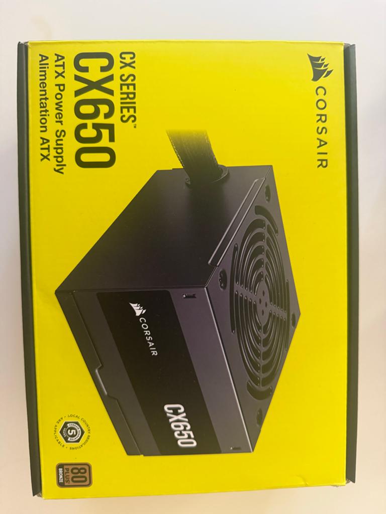 Corsair CX650 Voeding - Zo goed als nieuw, Ophalen, Zo goed als nieuw