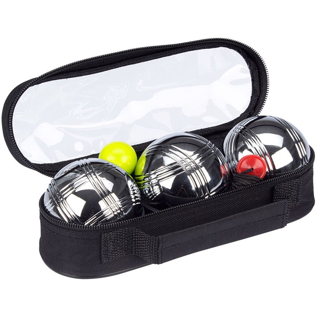 Jeu de Boules set (IV) met 3 ballen, Sport en Fitness, Bowlen, Ophalen of Verzenden, Nieuw, Bal