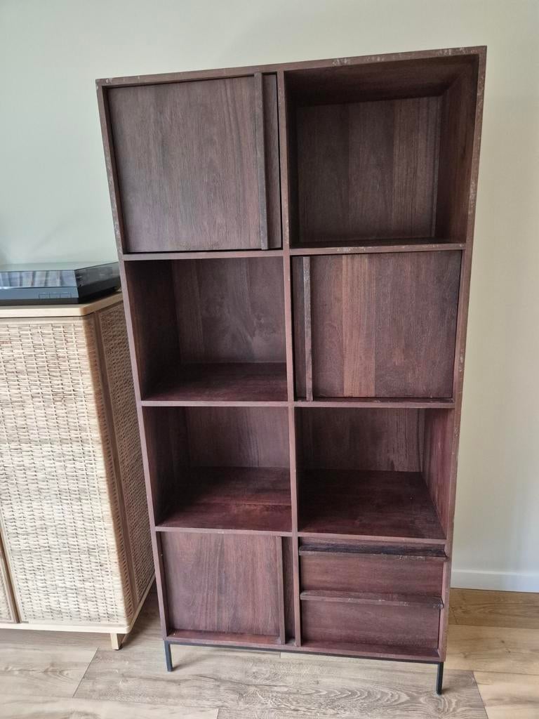 Eleonora Kabinet Jimmy - Mangohout - Opknapper, Ophalen, Gebruikt, 150 tot 200 cm, 150 tot 200 cm