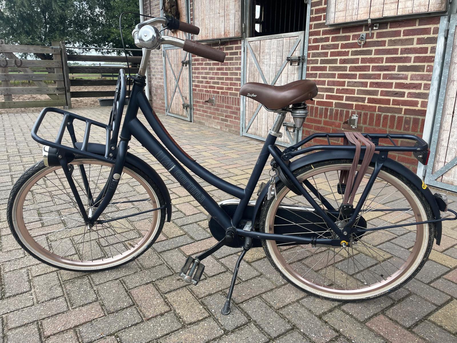 Meisjes fiets, 56 cm of meer, Ophalen, Zo goed als nieuw, Terugtraprem
