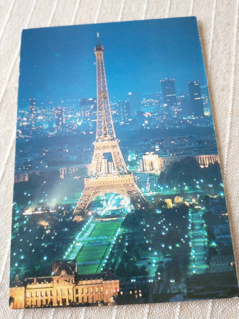 1614 Paris, la nuit - La Tour Eiffel, Ophalen of Verzenden, 1980 tot heden, Ongelopen, Frankrijk
