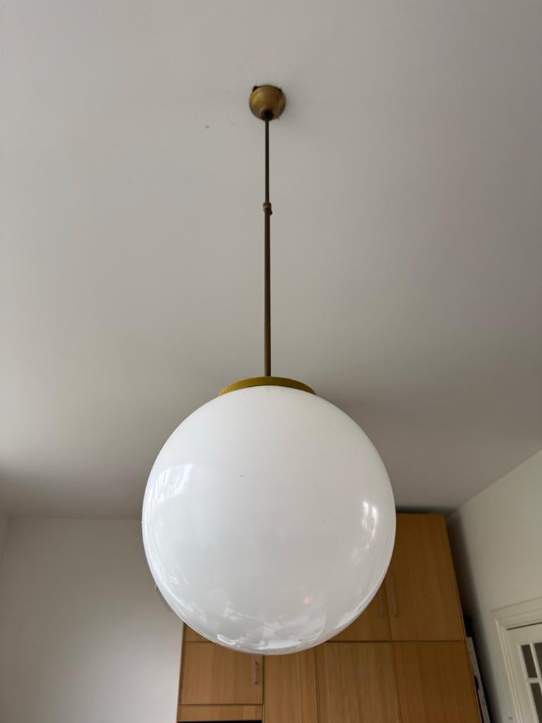 Prachtige bol hanglamp, Ophalen of Verzenden, Zo goed als nieuw, Minder dan 50 cm