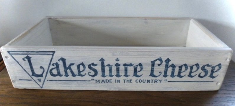Brocante landelijk houten kist / kaas / cheese / vintage, Huis en Inrichting, Minder dan 50 cm, 50 tot 100 cm, Grenenhout, Ophalen of Verzenden