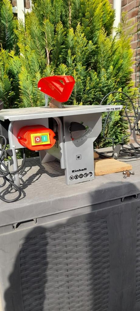 Einhell TC-TS 860 Tafelzaag - Compact en Krachtig, Doe-het-zelf en Verbouw, Gereedschap | Zaagmachines, Ophalen, Cirkelzaag, Nieuw