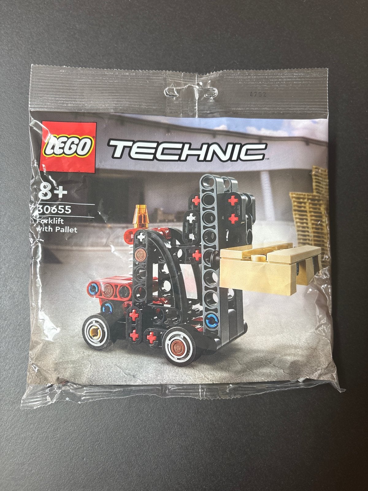 Nieuw! LEGO Technic 30655 Vorkheftruck met Pallet, Lego, Nieuw, Ophalen of Verzenden, Complete set