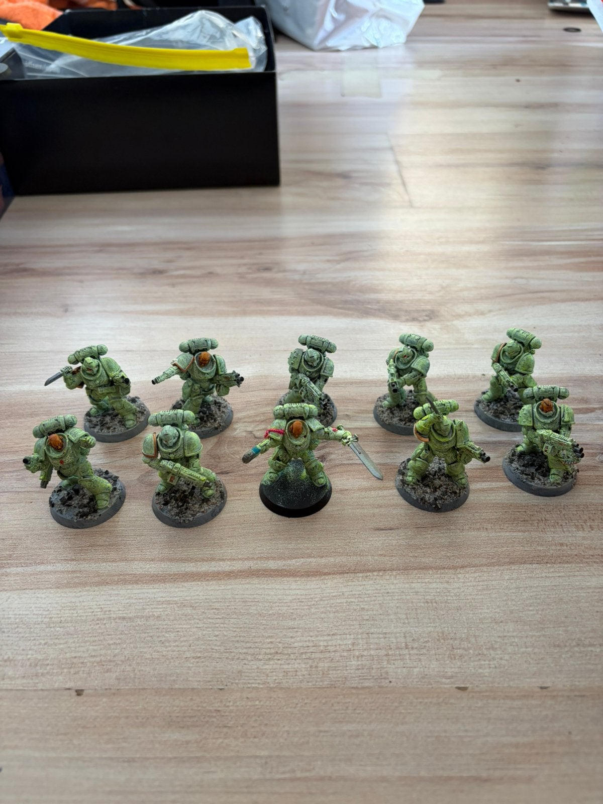 Warhammer 40k space marines intercessor squad #2, Hobby en Vrije tijd, Figuurtje(s), Ophalen of Verzenden, Geverfd, Warhammer 40000