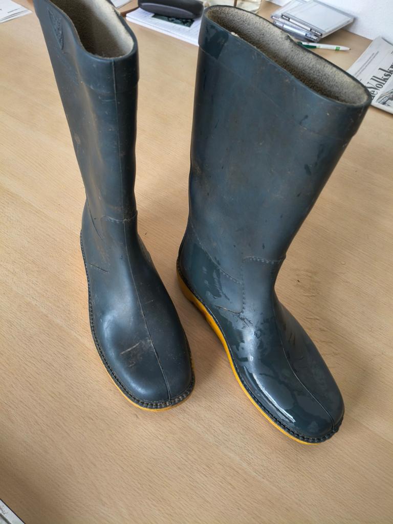Blauwe rubberen laarzen maat 40, Blauw, Galop, Ophalen of Verzenden, Regenlaarzen