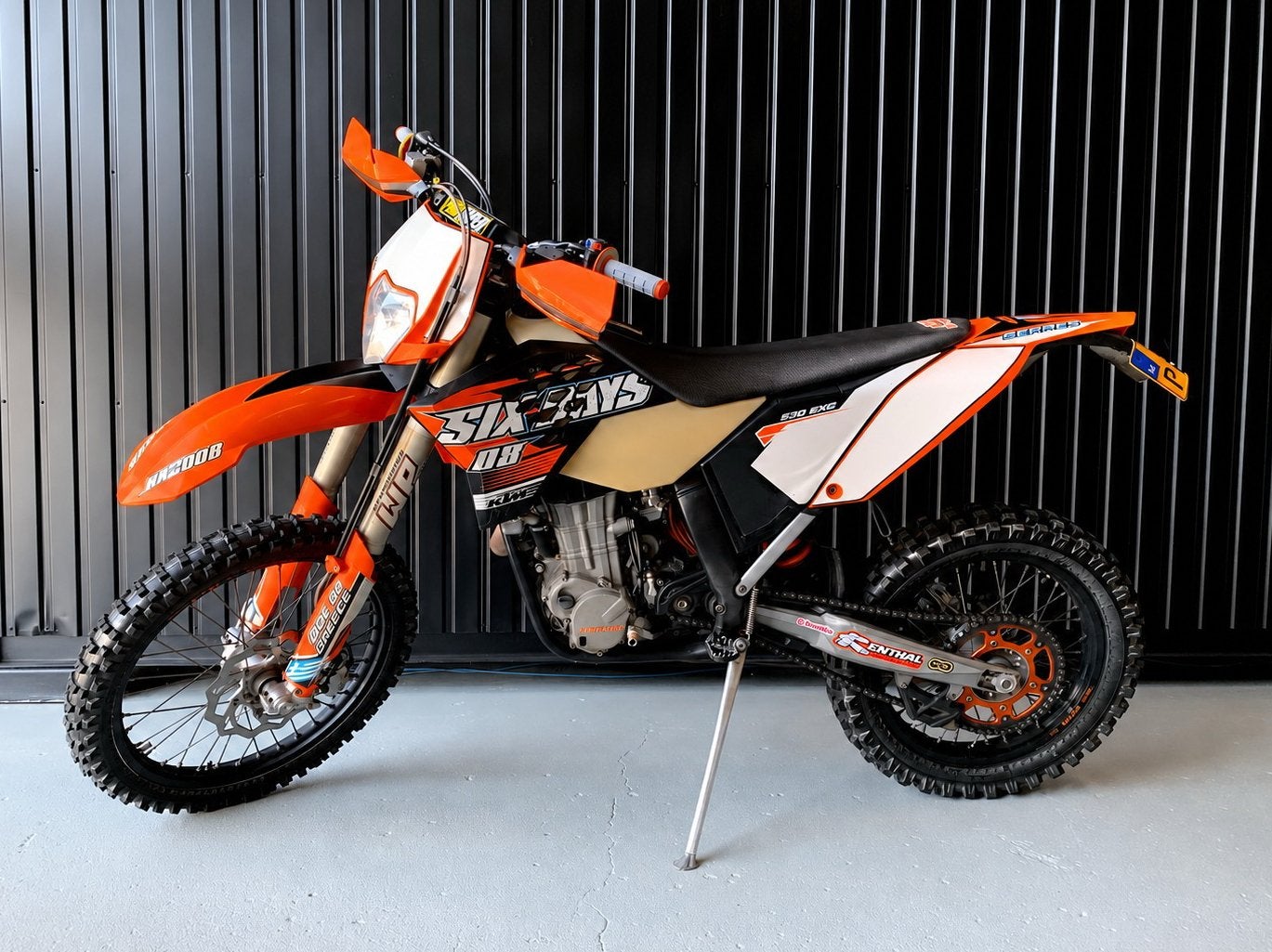 KTM 530 EXC SIX DAYS Enduro - 2.125 km!, Motoren, Motoren | KTM, Sportuitlaat, Gebruikt, Particulier, Handgeschakeld
