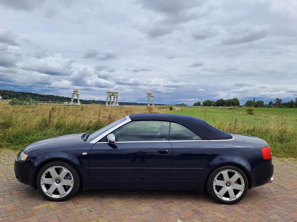 Audi S4 4.2 V8 Quattro cabrio, Cruise Control, 4200 cc, Cabriolet, Blauw