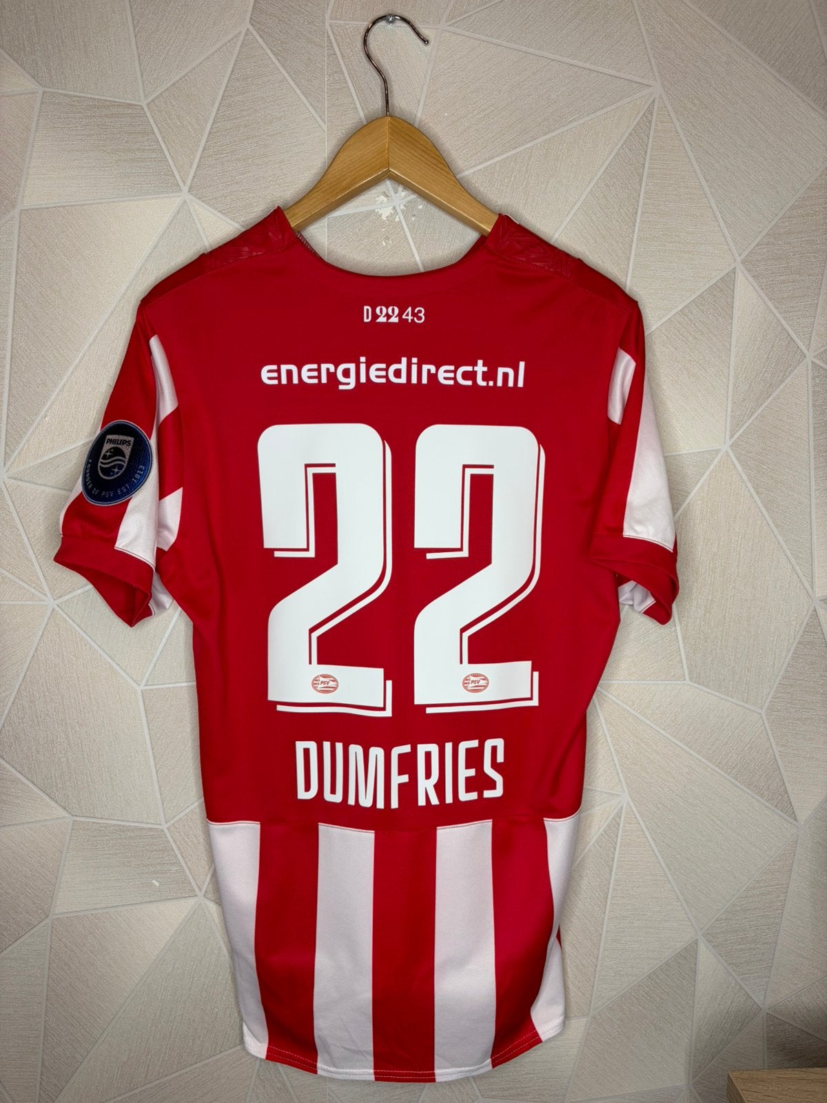 PSV Thuis 2019/2020 Dumfries, Shirt, ., Zo goed als nieuw, .