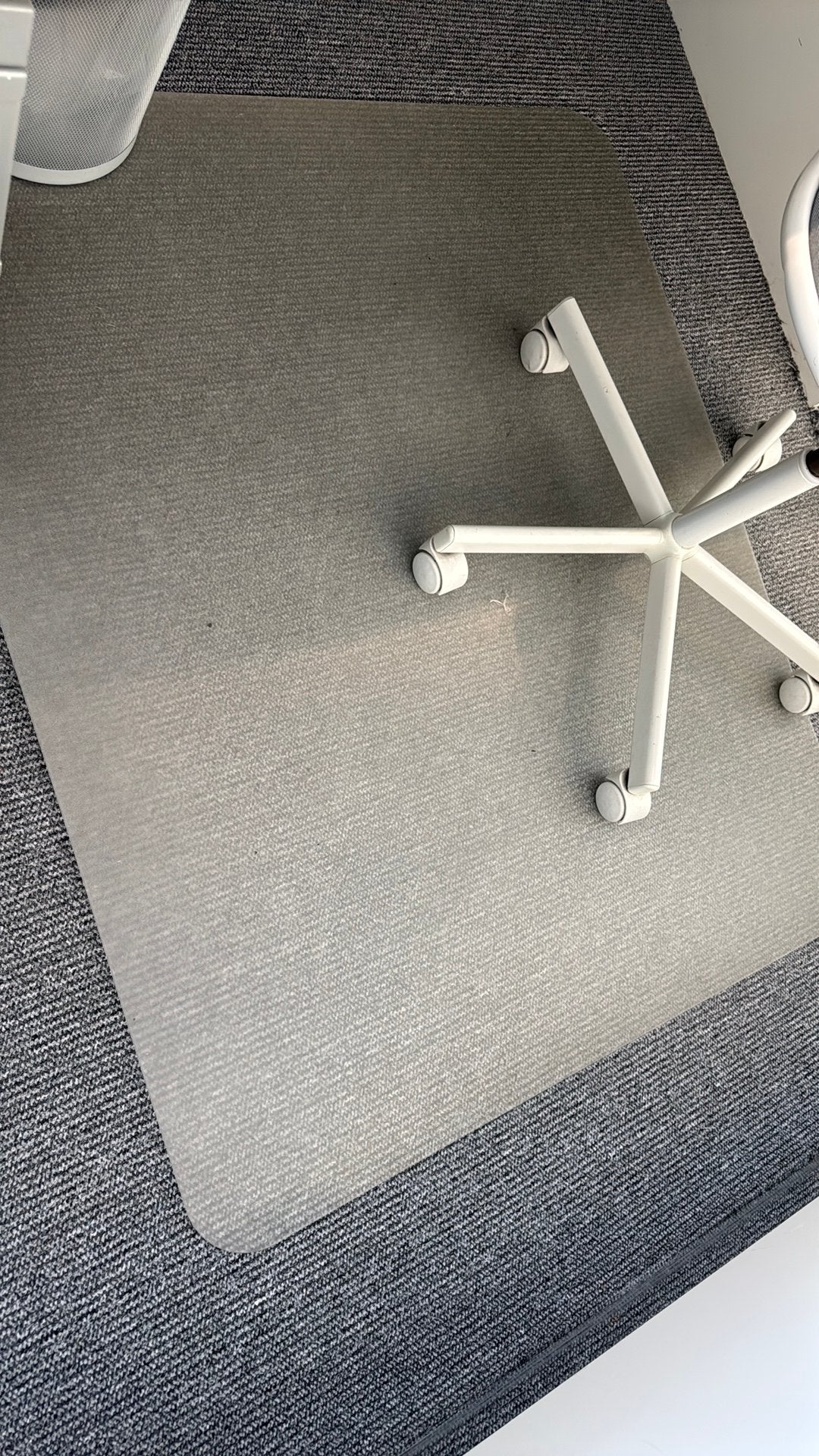 GRATIS vloermat/bureaumat voor wieltjes 4 stuks, Ophalen, Zo goed als nieuw, Minder dan 10 m², Overige typen