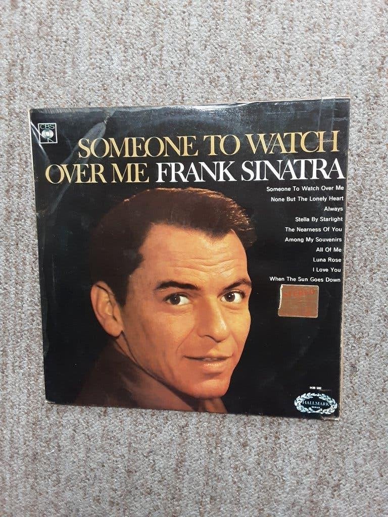 vinyl lp Frank Sinatra someone to watch over me, LP, Gebruikt, Ophalen of Verzenden, 12 inch