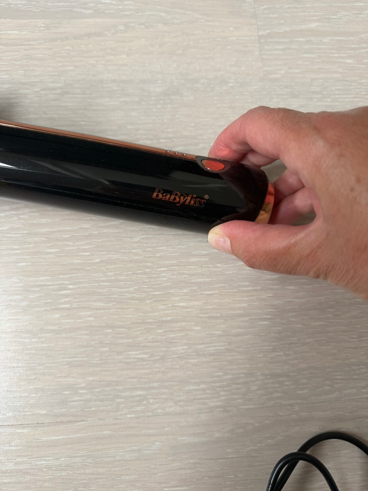 BaByliss 9000 Draadloze Golven Krultang - Zo goed als nieuw, Ophalen of Verzenden, Zo goed als nieuw, Haarverzorging