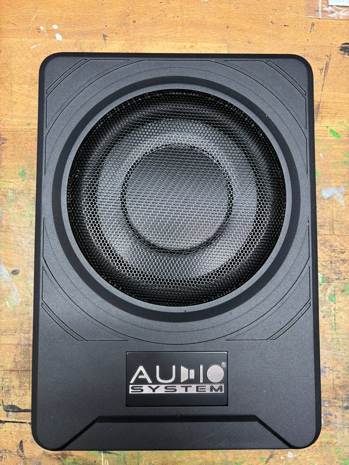Audio System 24v actieve subwoofer, Auto diversen, Autospeakers, Ophalen of Verzenden, Zo goed als nieuw