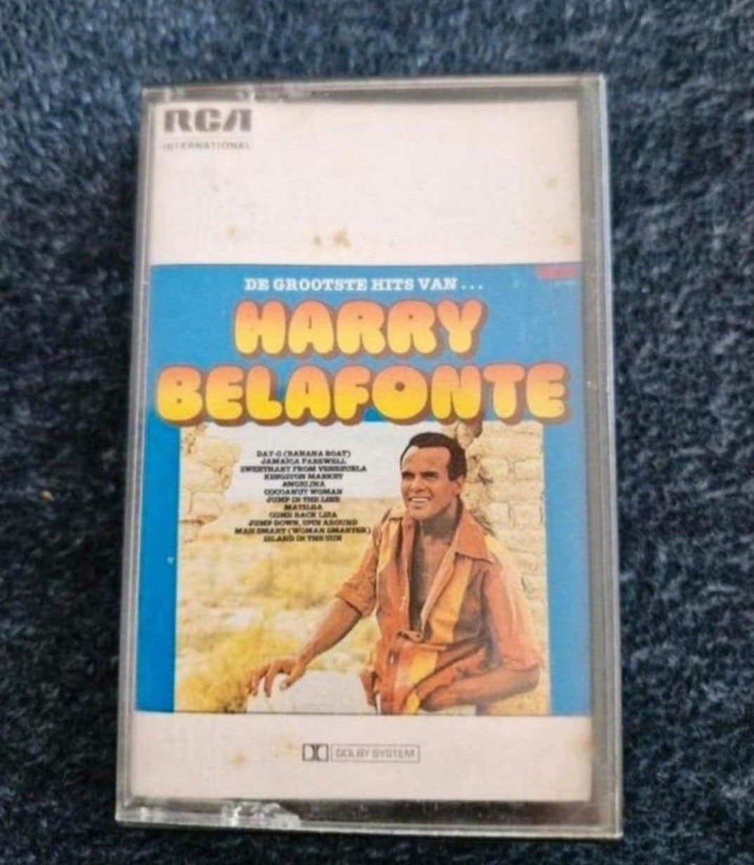 Cassettebandje Harry Belafonte - De Grootste Hits, Gebruikt, 1 bandje, Ophalen of Verzenden, Origineel