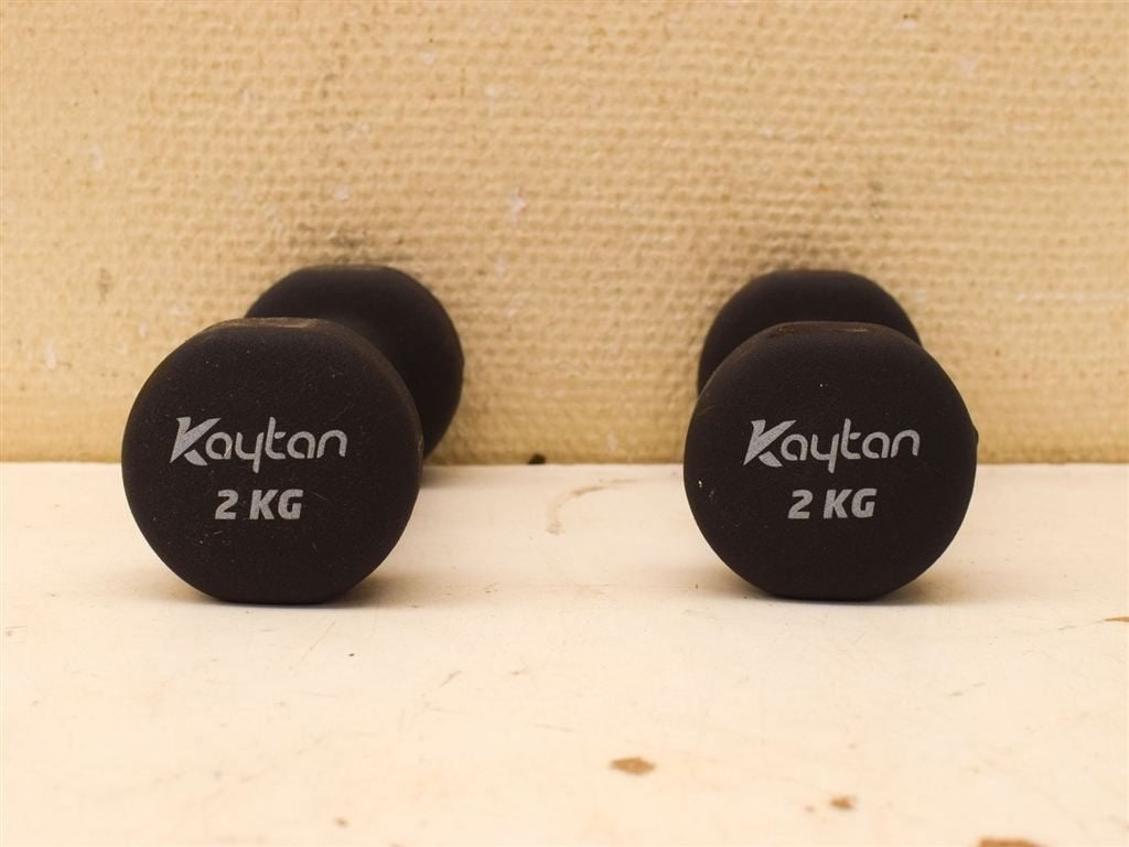 2 stuks Dumbellset 51298, Ophalen of Verzenden, Gebruikt, Dumbbell