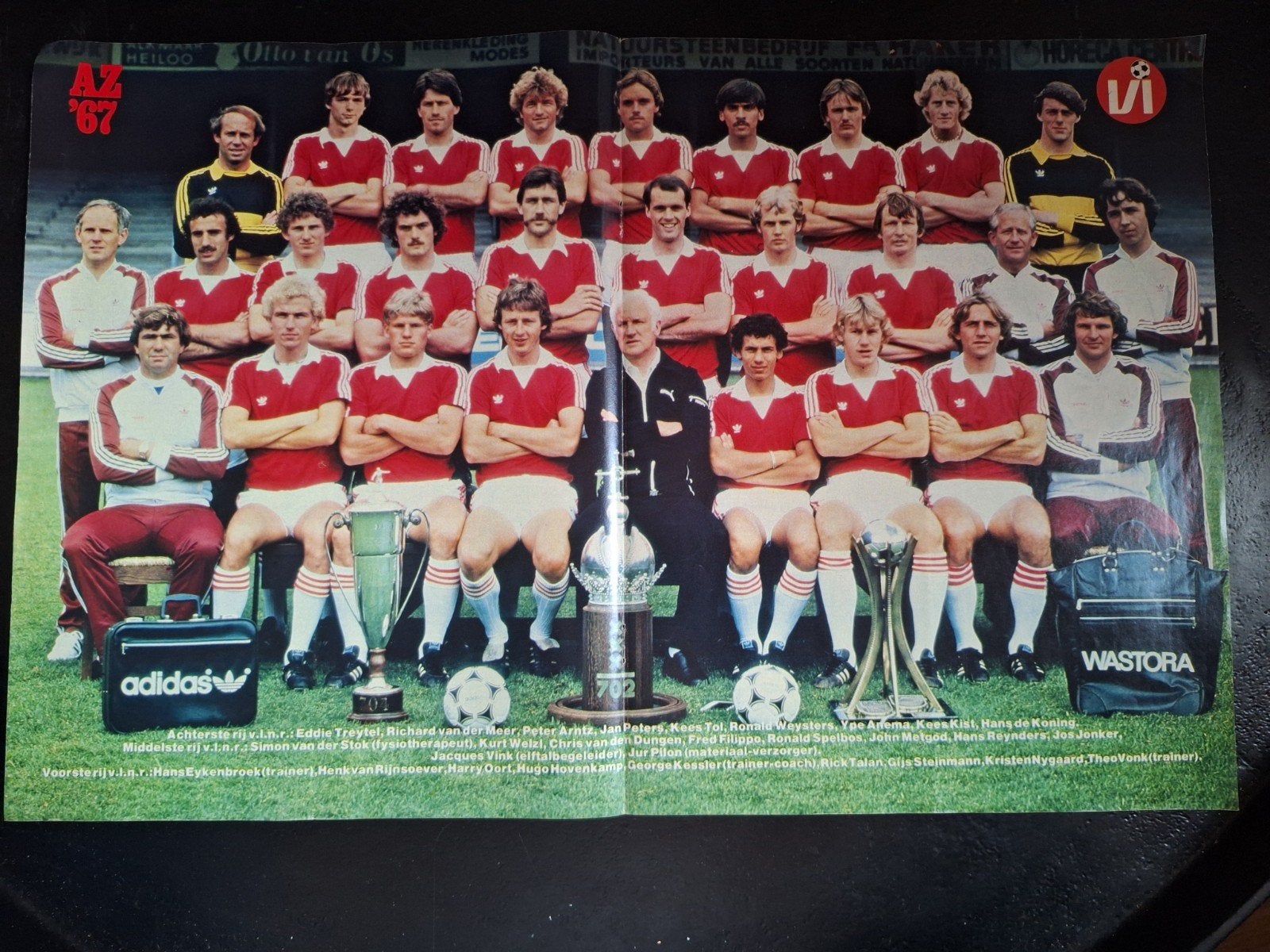 Unieke poster verzameling AZ Alkmaar (20x, zie foto's!), Verzamelen, Ophalen of Verzenden, Zo goed als nieuw, AZ, Poster, Plaatje of Sticker