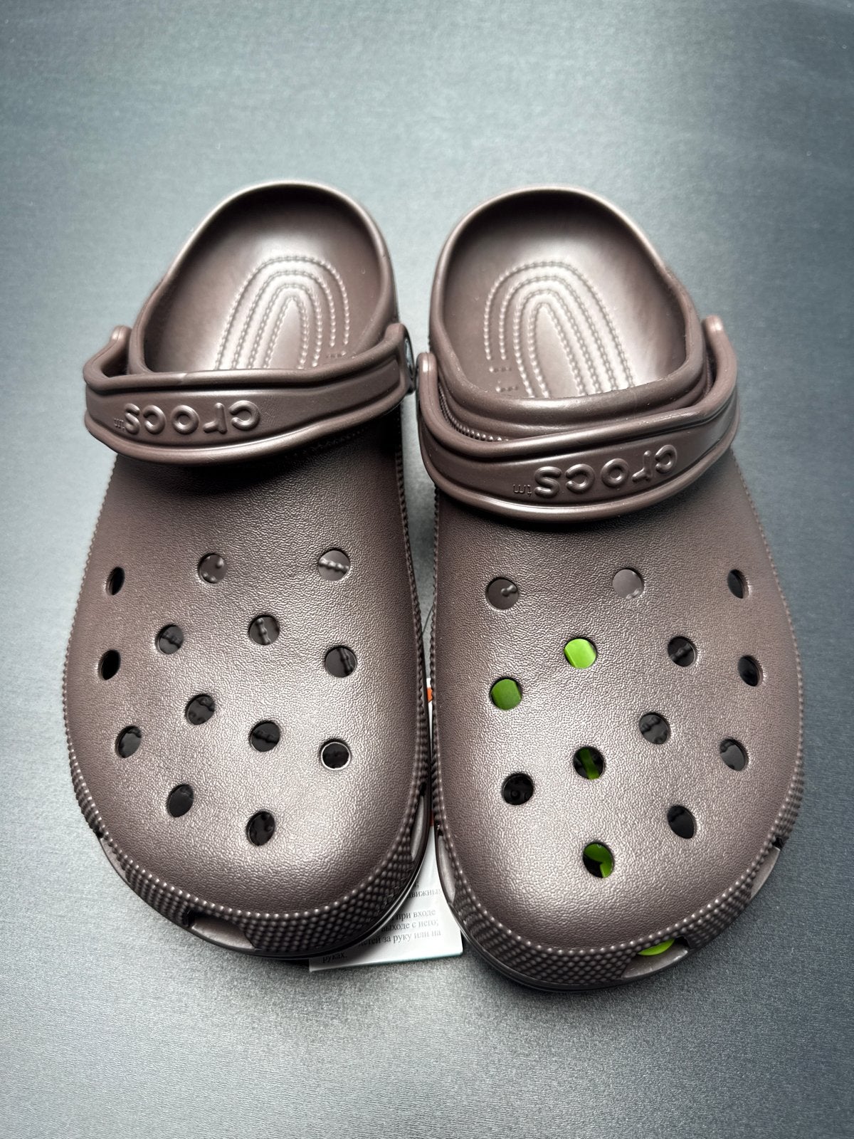 Crocs Classic Klompen Coffee Brown Maat 45/46 Nieuw, Verzenden, Nieuw, Bruin, Slippers