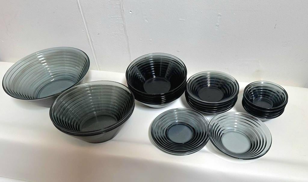 Partij aino aalto iittala schalen, borden, aaltokommetjes, Ophalen