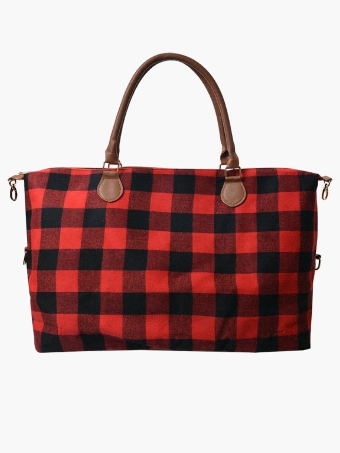 Clayre en Eef Reistas - Nieuw, Rood Zwart Synthetisch, Sieraden, Tassen en Uiterlijk, Tassen | Reistassen en Weekendtassen, 40 tot 60 cm