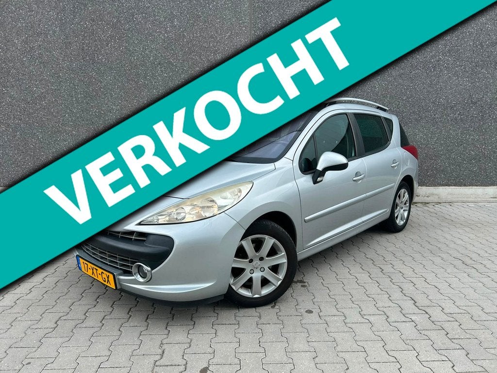 Peugeot 207 SW 1.6 VTi XS Première | TREKHAAK | PANORAMA |, Auto's, Peugeot, Bedrijf, Te koop, Airbags, Airconditioning, Automatische klimaatregeling
