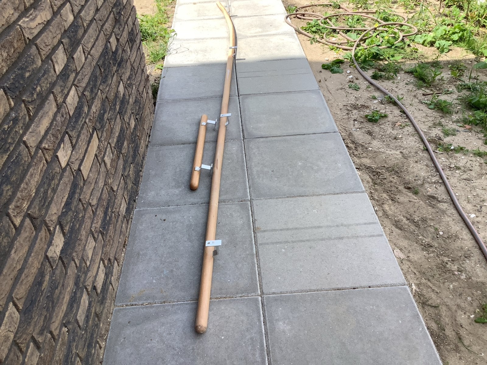 Houten trapleuning, Doe-het-zelf en Verbouw, Gereedschap | Handgereedschap, Ophalen, Nieuw, Rolmaat/meetlint, Overige merken