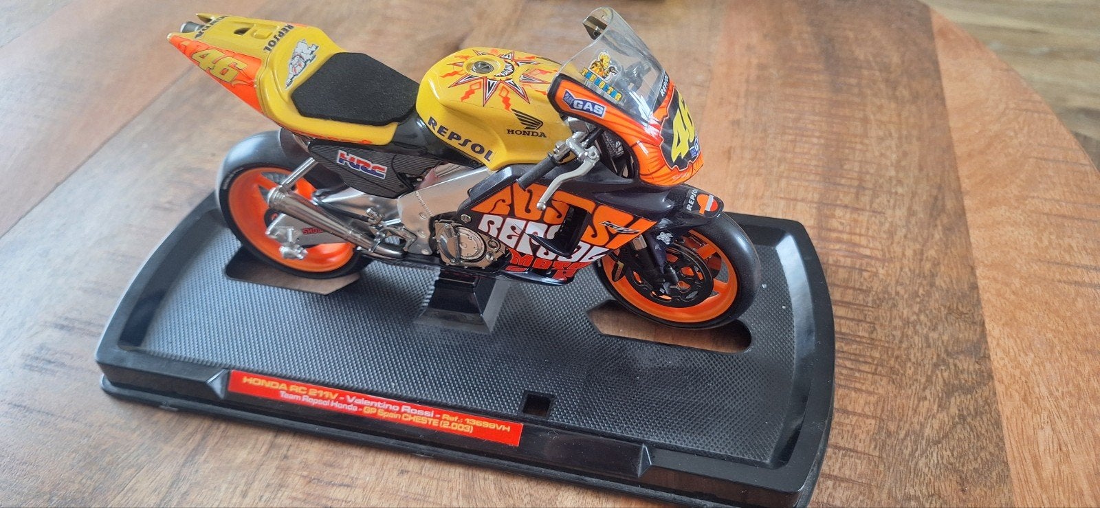 Valentino Rossi  GP Spanje CHESTE 2003 ., Ophalen of Verzenden, Zo goed als nieuw, Motoren