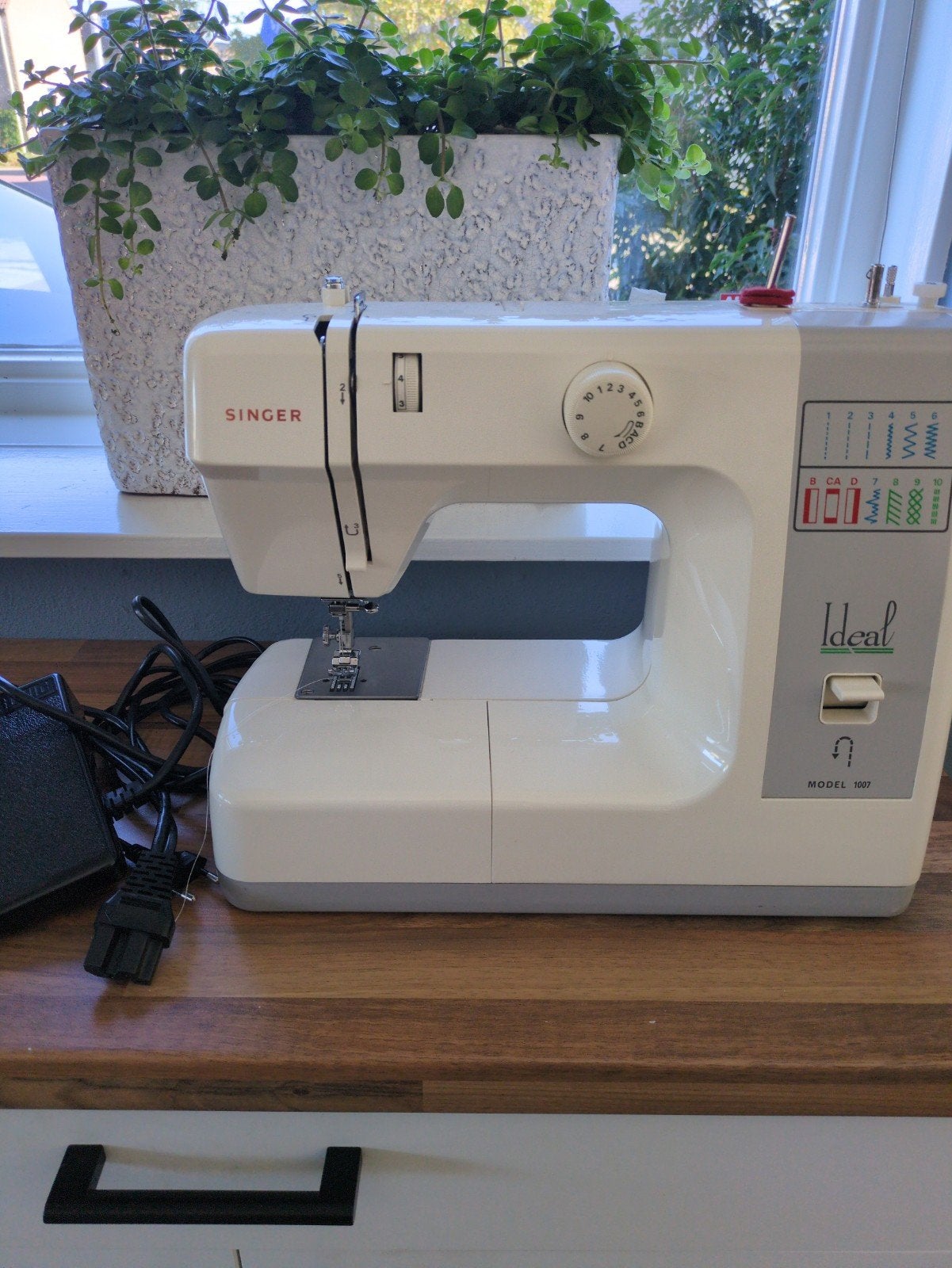 Singer Ideal Naaimachine Model 1007, Ophalen, Gebruikt, Naaimachine, Singer