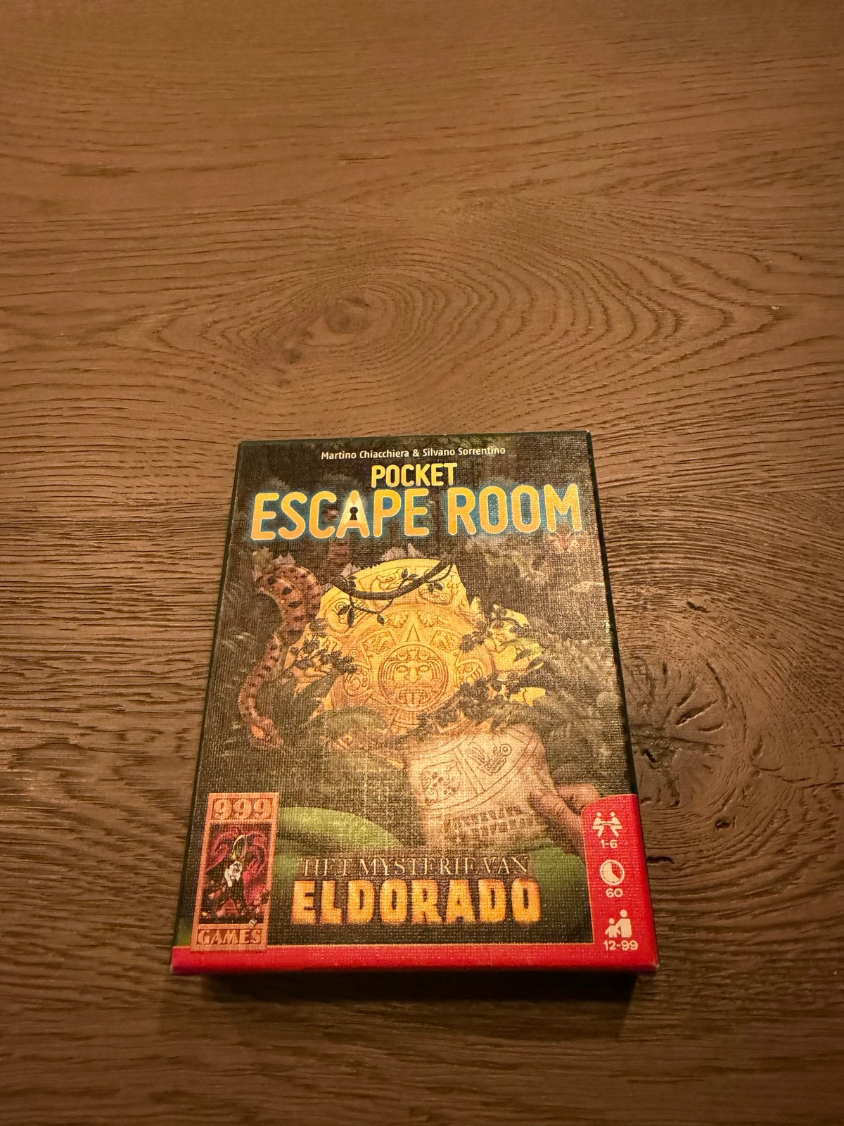 Pocket Escape Room: Het Mysterie van El Dorado, Een of twee spelers, Ophalen of Verzenden, Nieuw, Reisspel