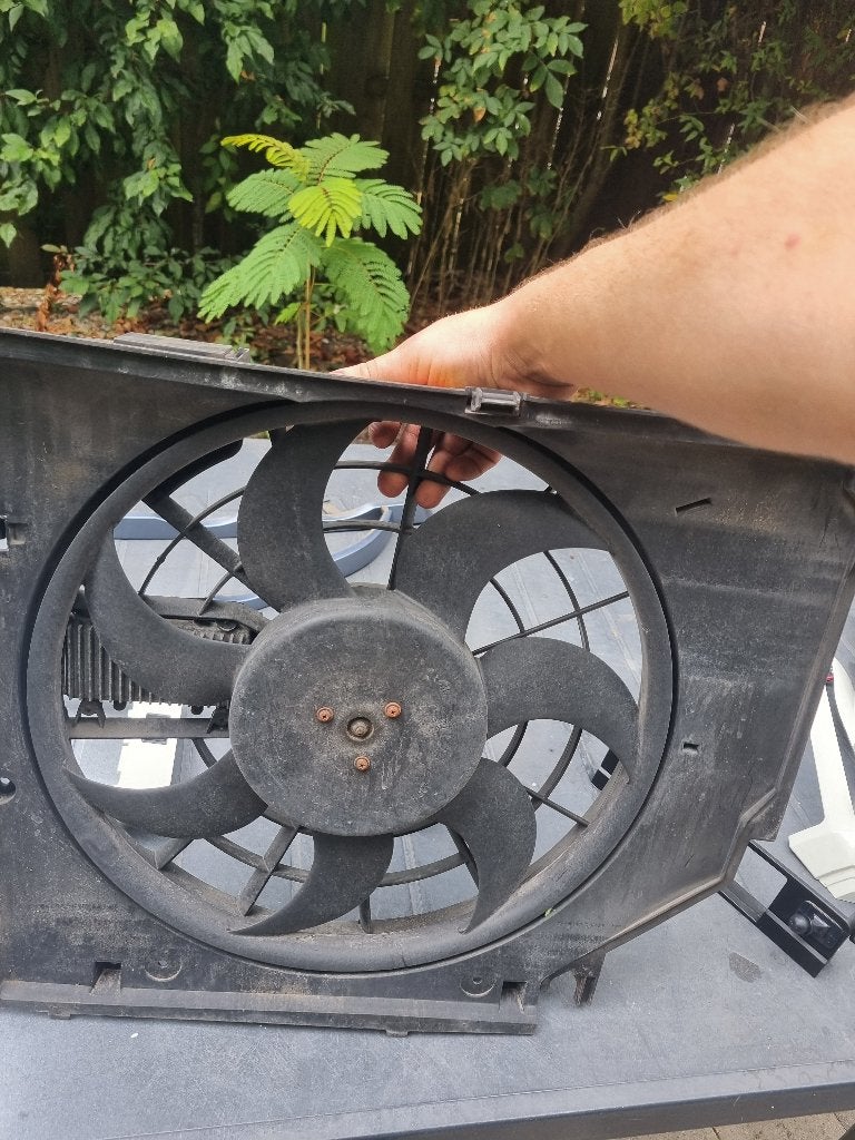 bmw e46 koelvin elektrische ventilator, Ophalen of Verzenden, Gebruikt, BMW