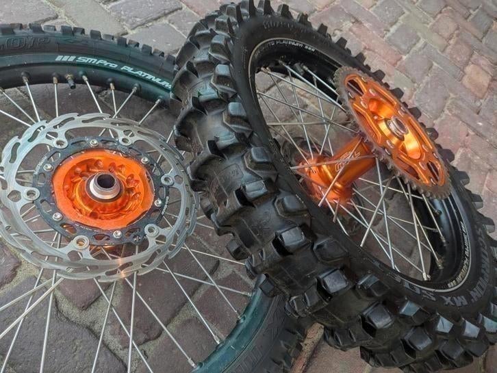 KTM Talon smpro wielset, crosswielen SX SXF 125 250 350 450, Ophalen, Zo goed als nieuw, Overige typen
