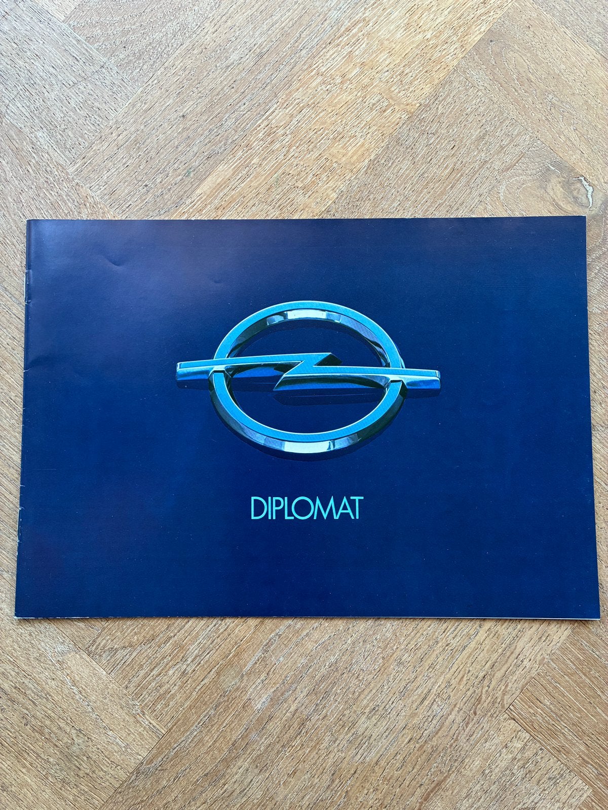 Opel Diplomat brochure 1977, Verzenden, Zo goed als nieuw, Opel