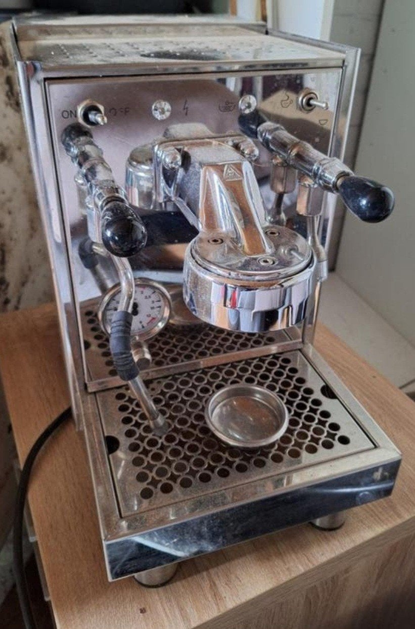Professionele Espresso Machine - Gebruikt, Gebruikt, Espresso apparaat, Gemalen koffie, 1 kopje