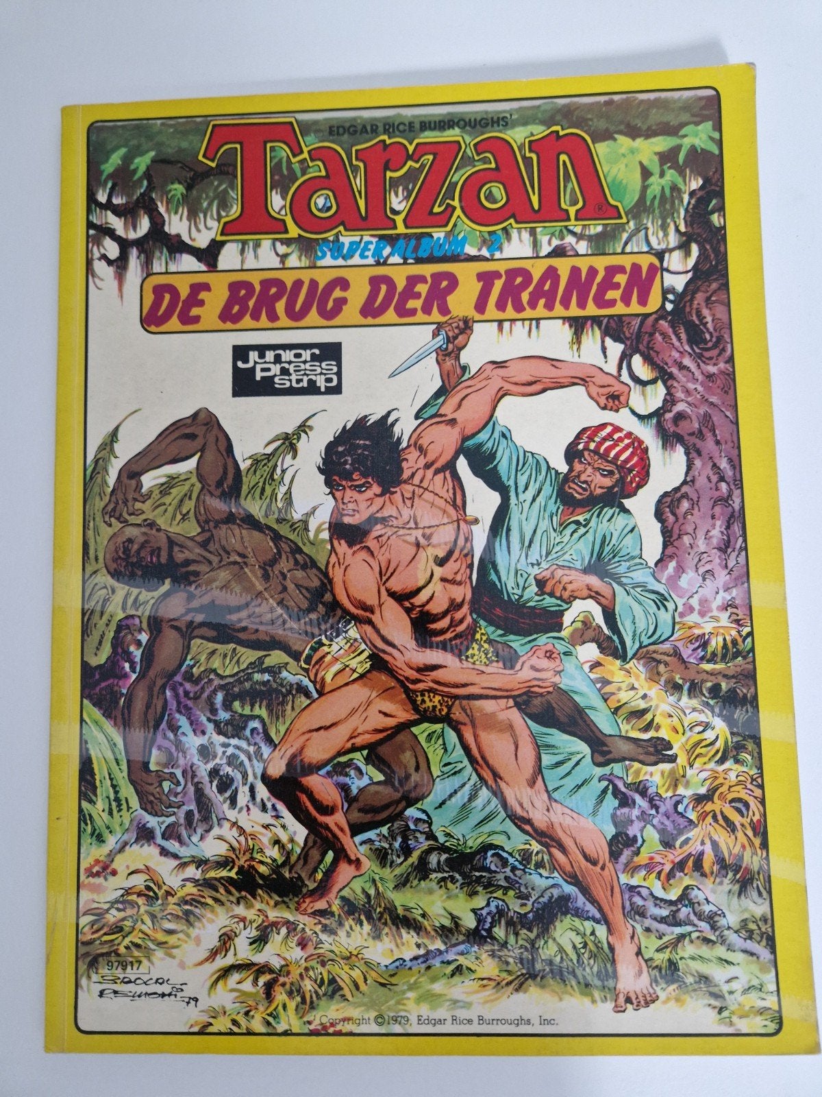 Tarzan Superalbum - De Brug der Tranen - Junior Press Strip, Boeken, Ophalen of Verzenden