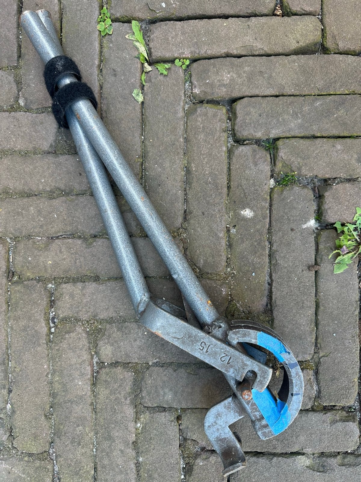Buigtang voor koperen leidingen 12/15 mm, Doe-het-zelf en Verbouw, Gereedschap | Handgereedschap, Ophalen, Gebruikt, Tang, Overige merken