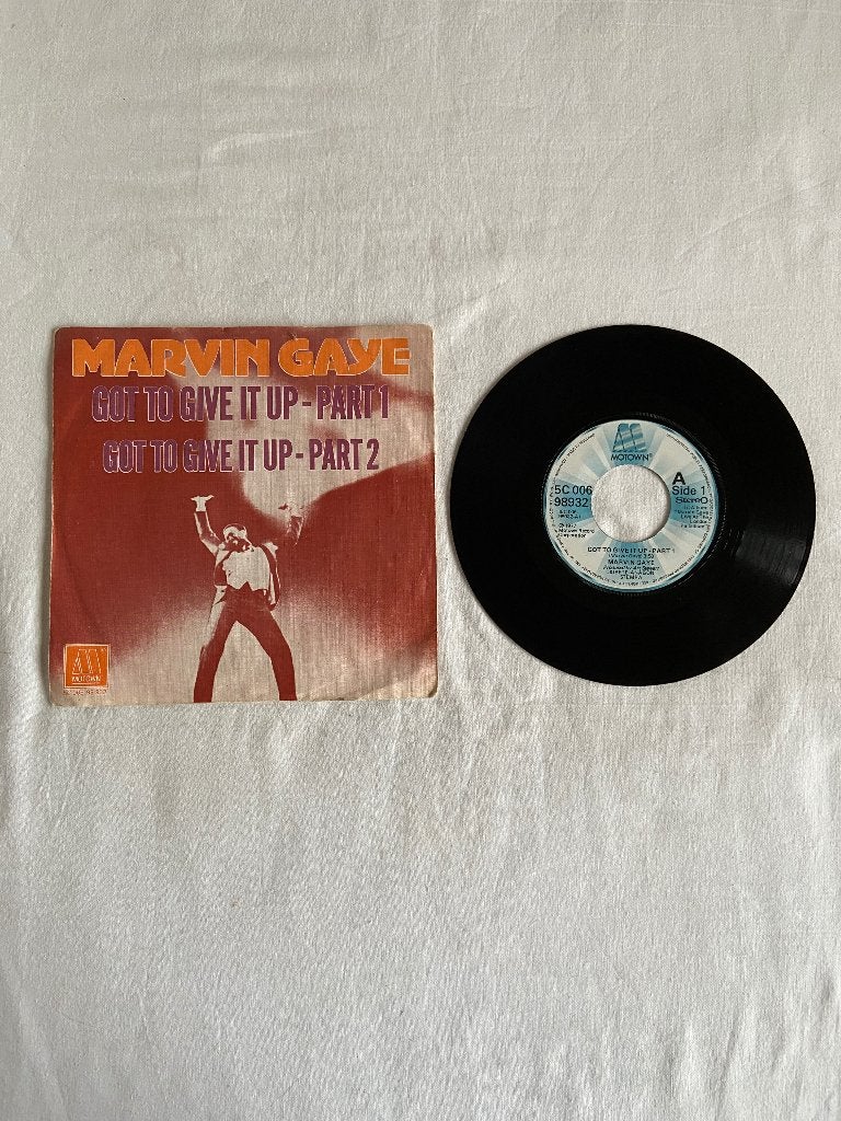 marvin gaye - got to give it up - part1 & part 2, Ophalen of Verzenden, Zo goed als nieuw, 7 inch, R&B en Soul