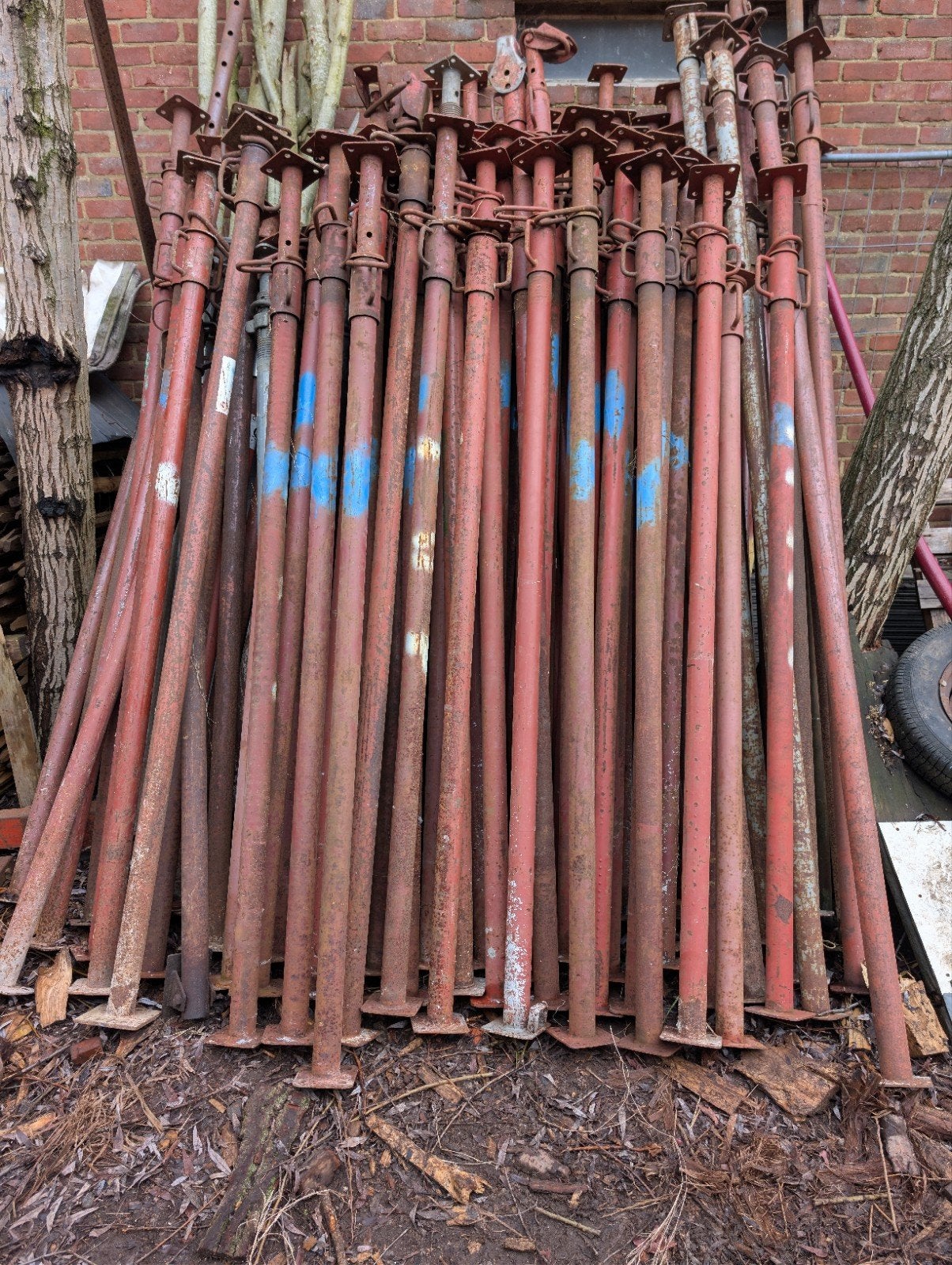 60 lange bouwstutten, Ophalen, Overige typen, Minder dan 2 meter